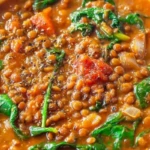 Spinach Lentil Soup