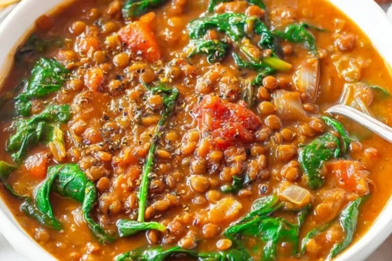 Spinach Lentil Soup