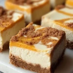 Sweet Potato Cheesecake Squares
