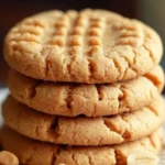 Thick and Chewy Peanut Butter Cookies