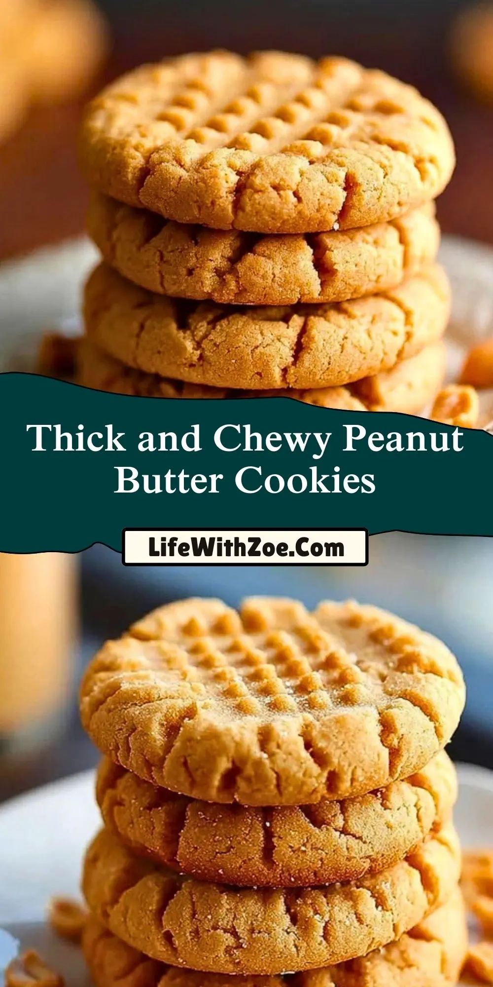 Thick and Chewy Peanut Butter Cookies (2)