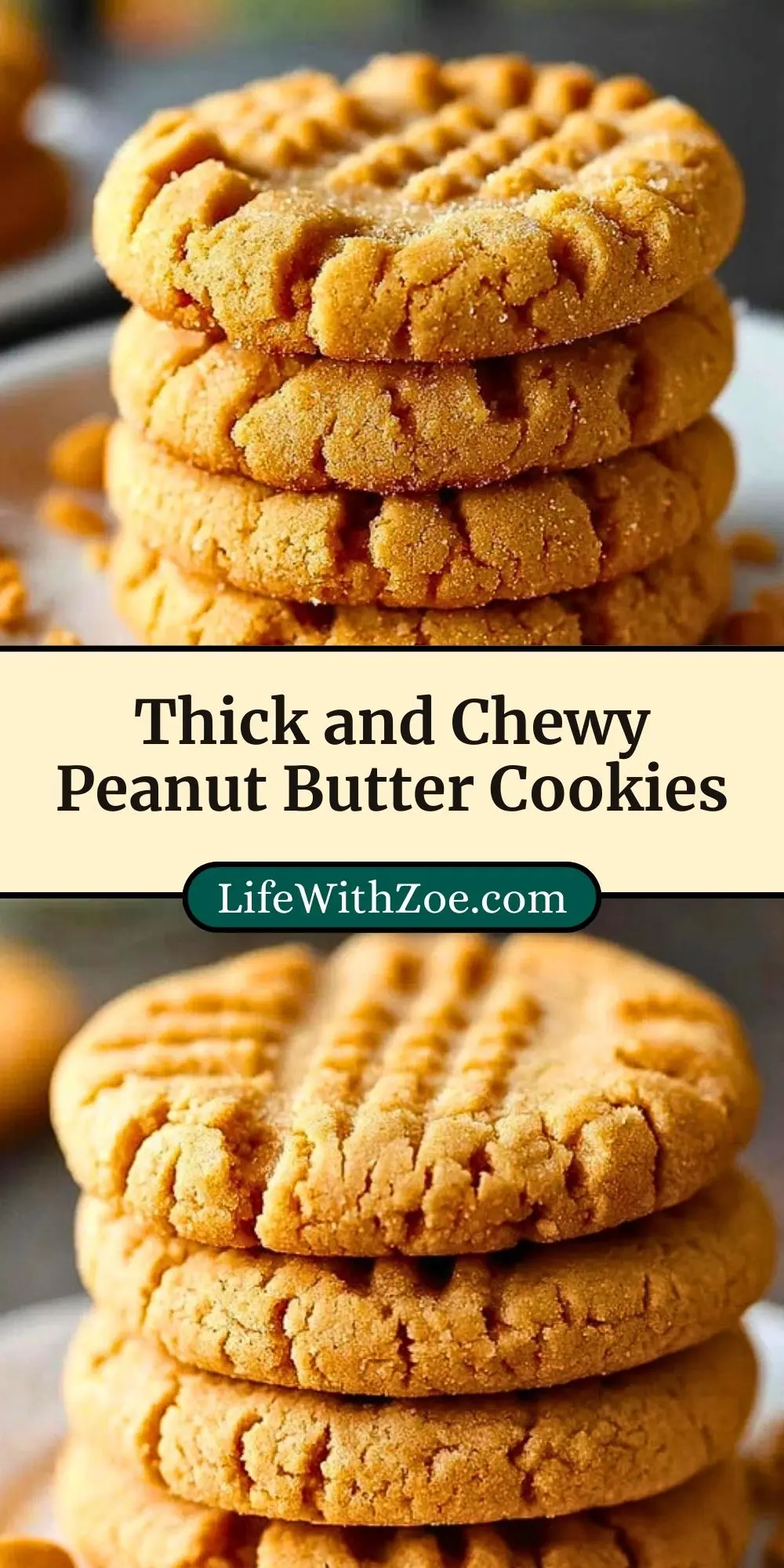 Thick and Chewy Peanut Butter Cookies (3)