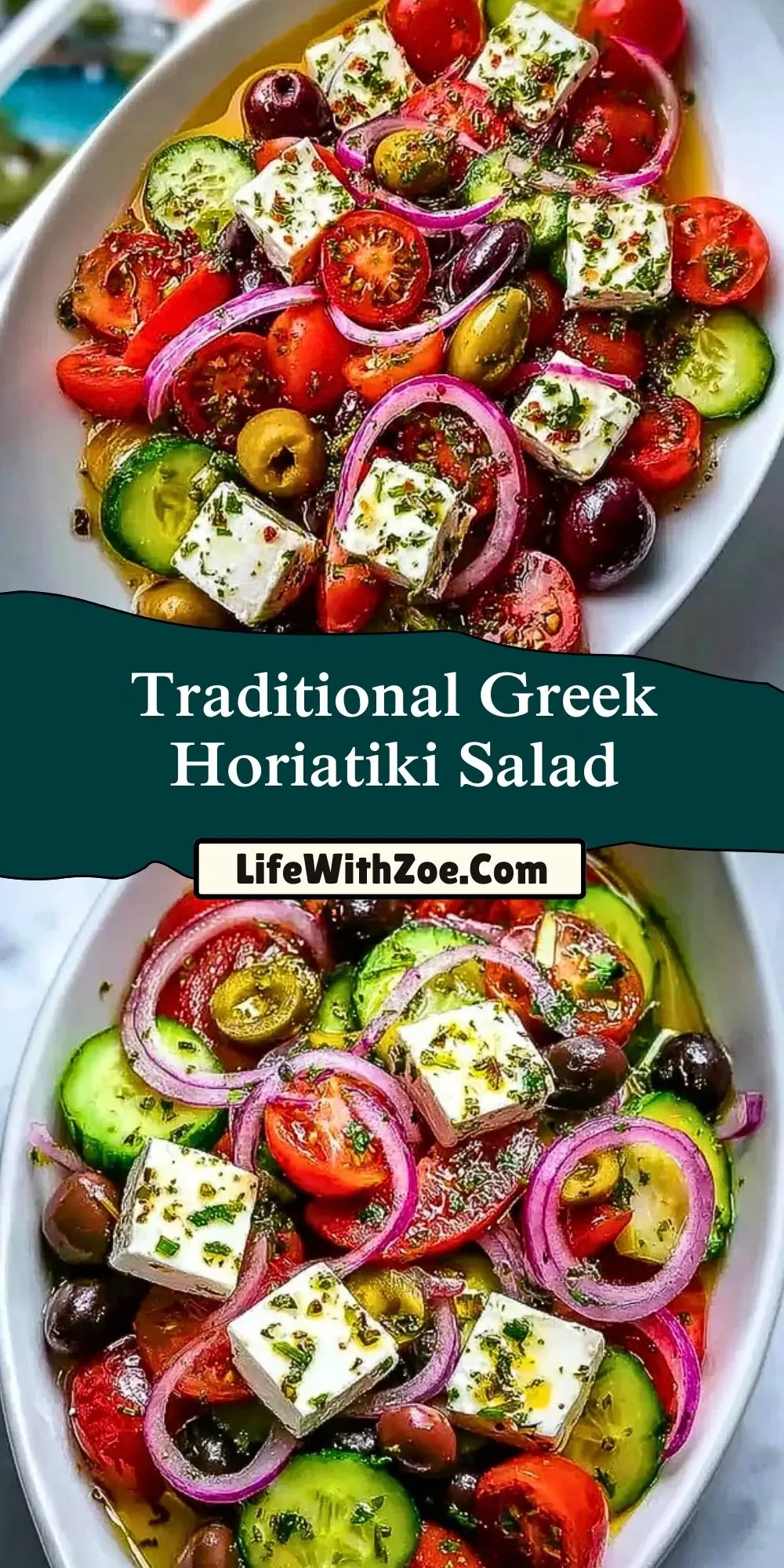 Traditional Greek Horiatiki Salad (2)
