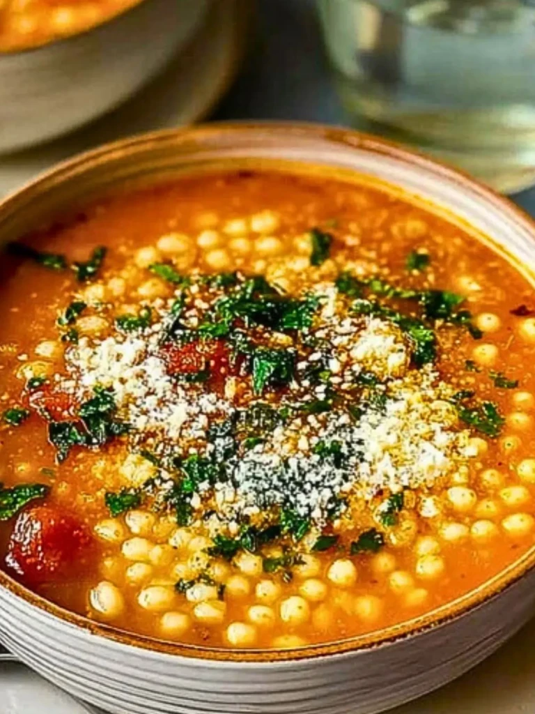 Traditional Italian Pastina Soup (1)