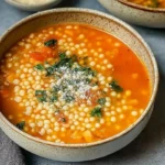 Traditional Italian Pastina Soup