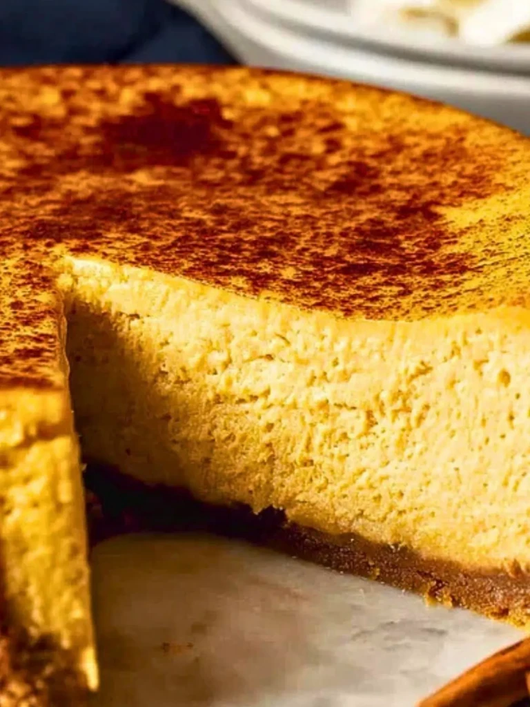 Traditional Pumpkin Cheesecake (1)