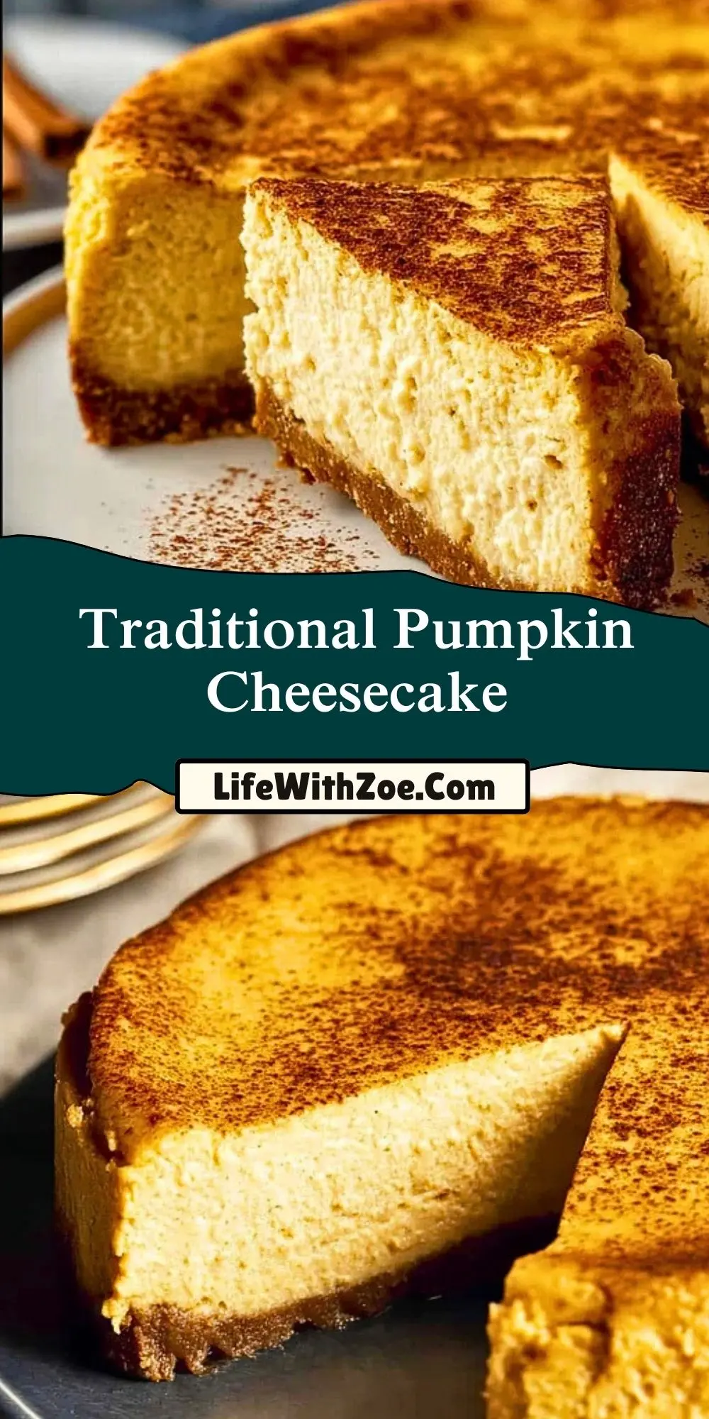 Traditional Pumpkin Cheesecake (2)