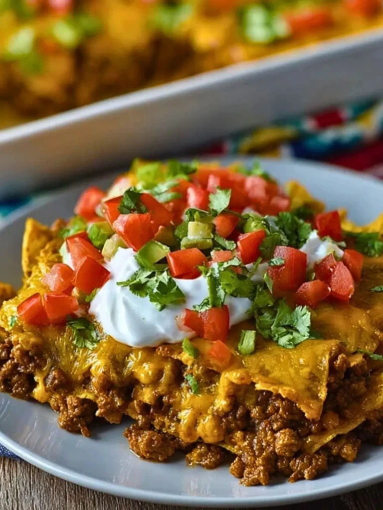 Walking Taco Casserole (1)
