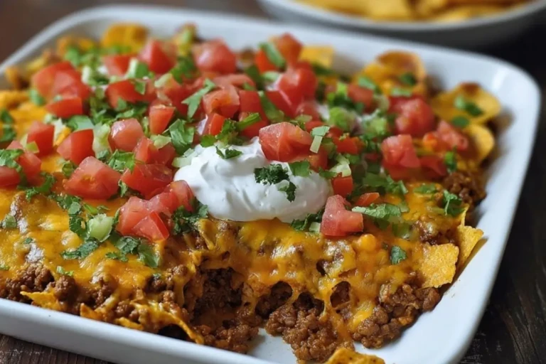 Walking Taco Casserole