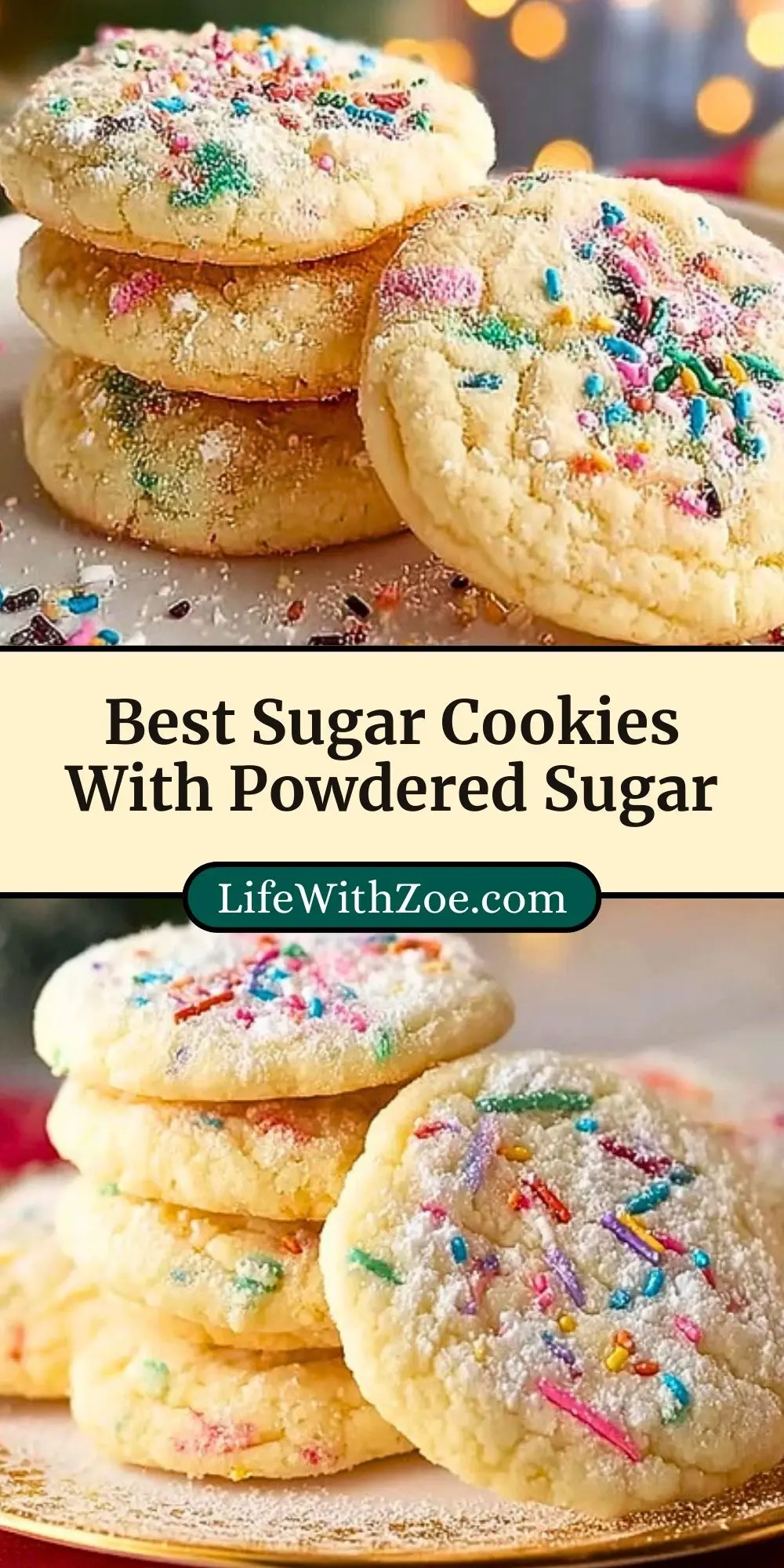 Best Sugar Cookies With Powdered Sugar (3)