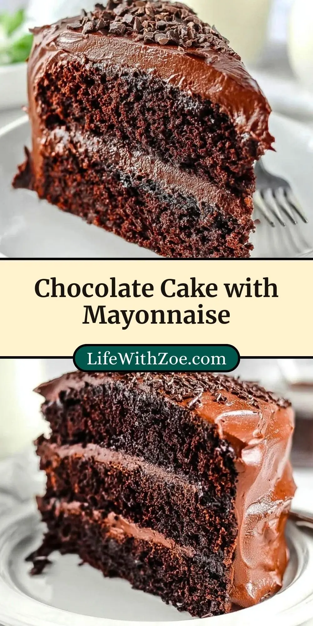 Chocolate Cake with Mayonnaise (3)