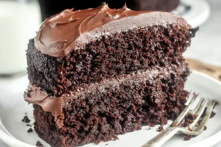 Chocolate Cake with Mayonnaise