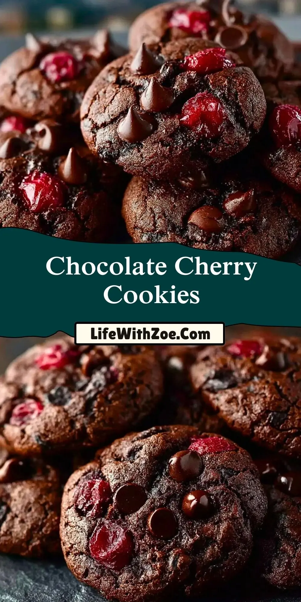 Chocolate Cherry Cookies (2)