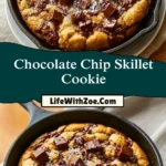 Chocolate Chip Skillet Cookie (2)