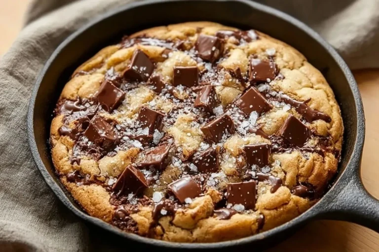 Chocolate Chip Skillet Cookie