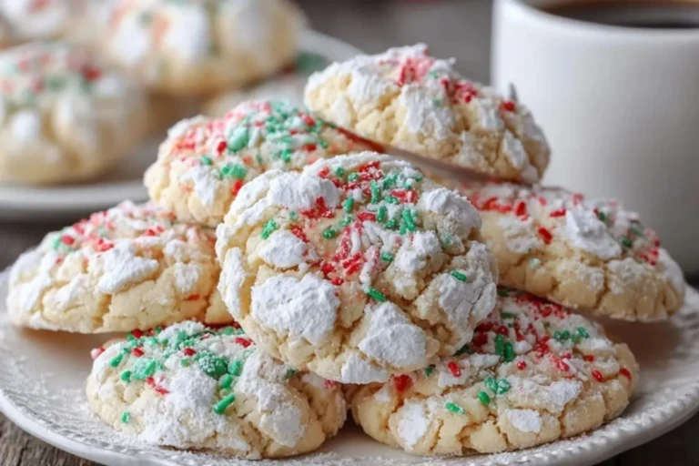Christmas Gooey Butter Cookies