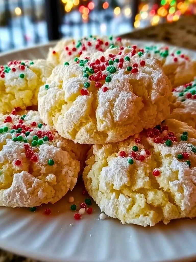 Christmas Ooey Gooey Butter Cookies (1)