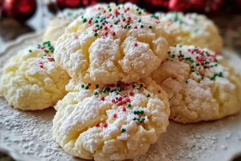 Christmas Ooey Gooey Butter Cookies