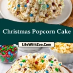 Christmas Popcorn Cake (2)