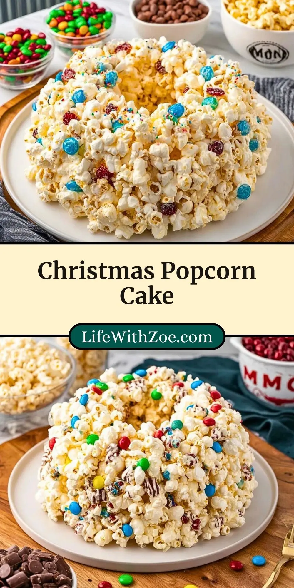 Christmas Popcorn Cake (3)
