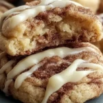 Cinnamon Roll Cheesecake Cookies