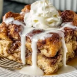 Cinnamon Roll French Toast Casserole