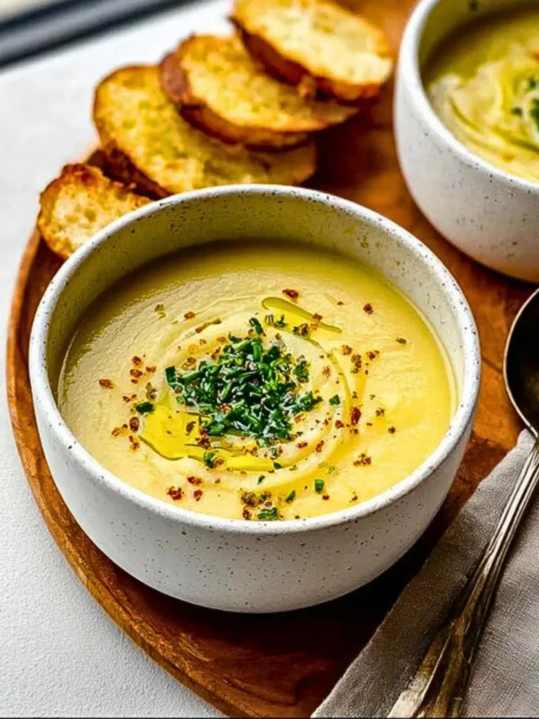 Classic French Potato Leek Soup (1)