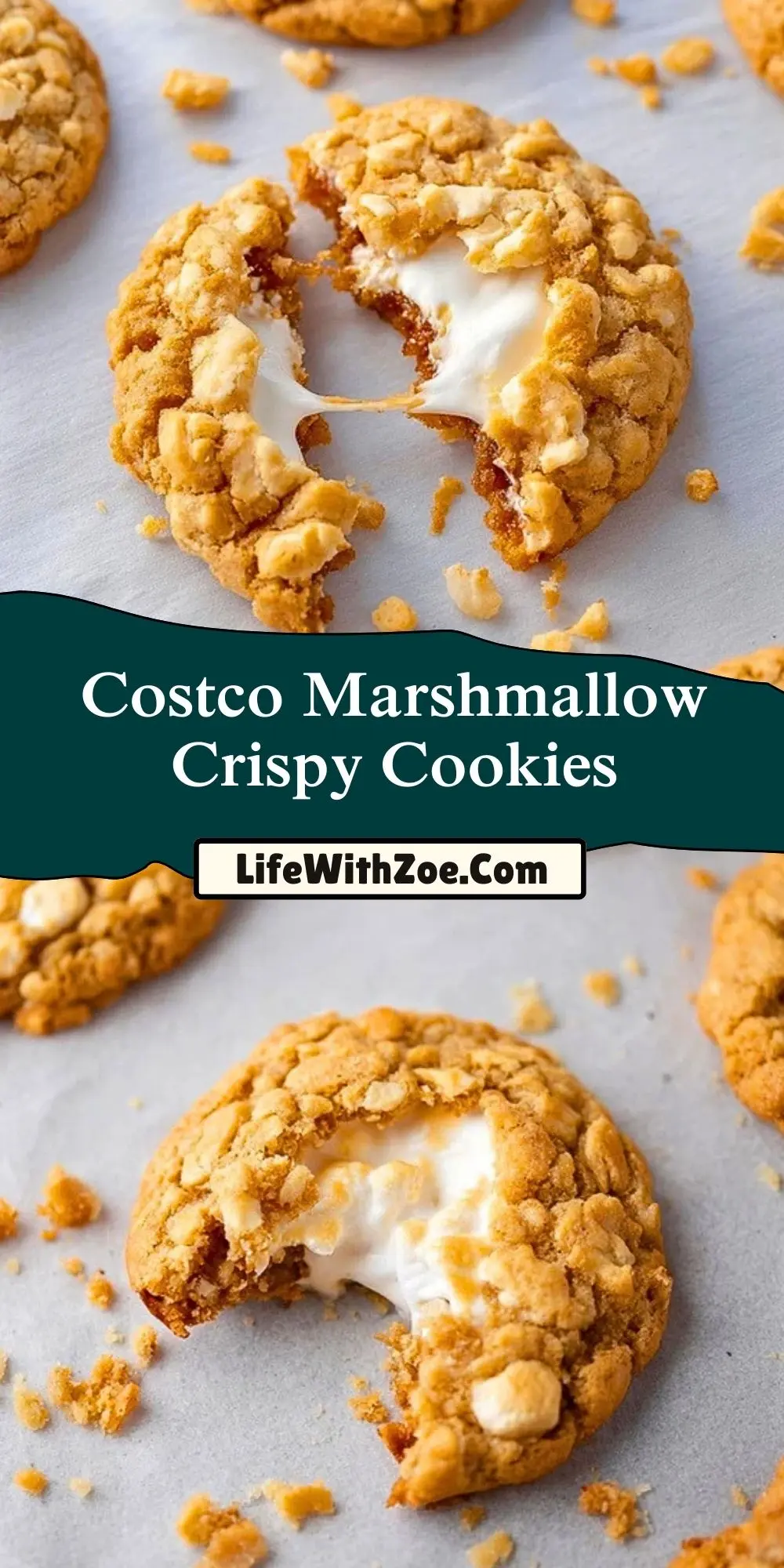 Costco Marshmallow Crispy Cookies (2)