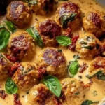 Creamy Marry Me Chicken Meatballs
