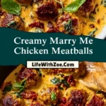 Creamy Marry Me Chicken Meatballs (2)