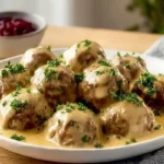 Creamy Swedish Meatballs