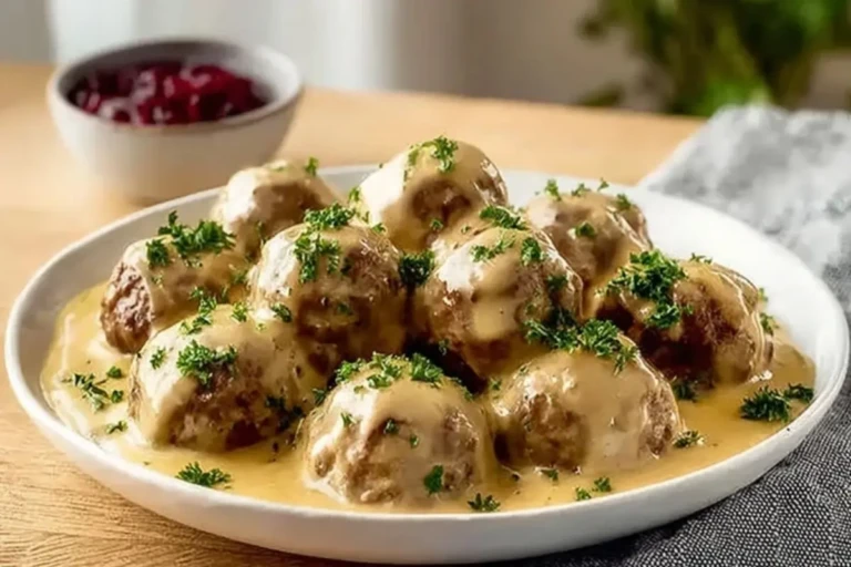 Creamy Swedish Meatballs