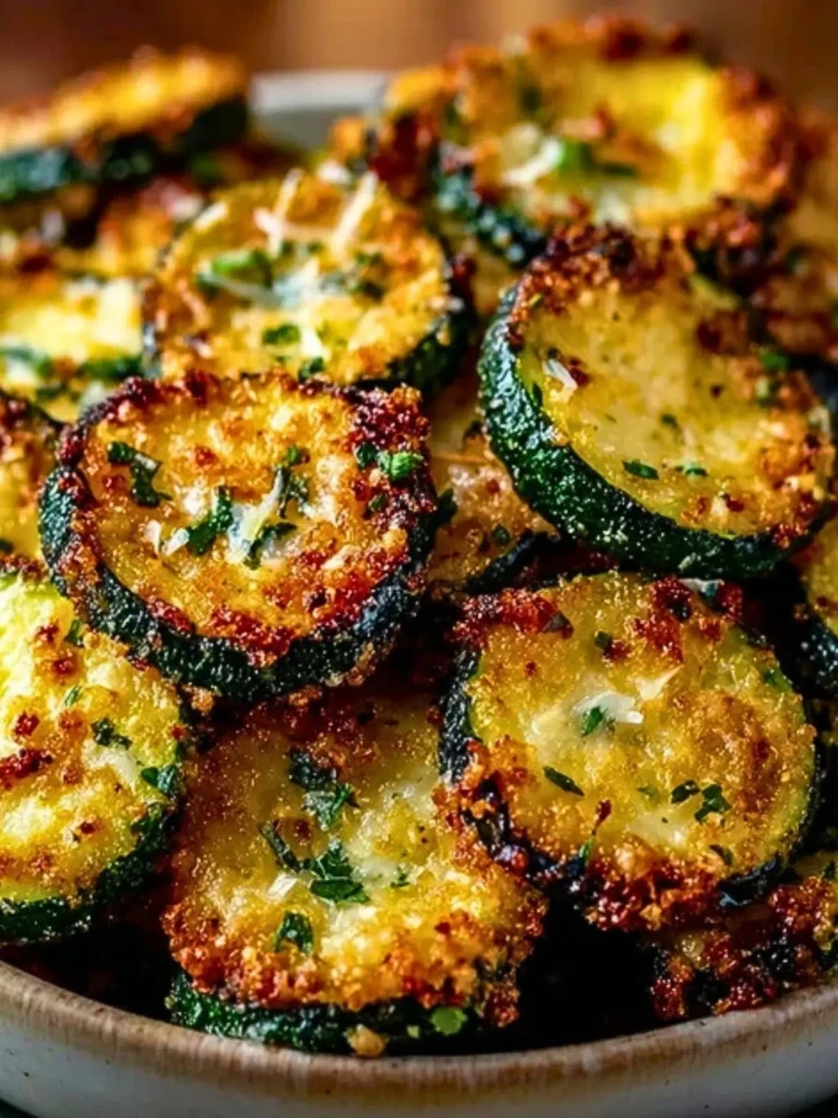 Crispy Garlic Parmesan Zucchini Chips (1)