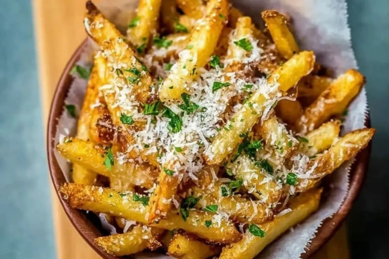 Crispy Parmesan Truffle Fries