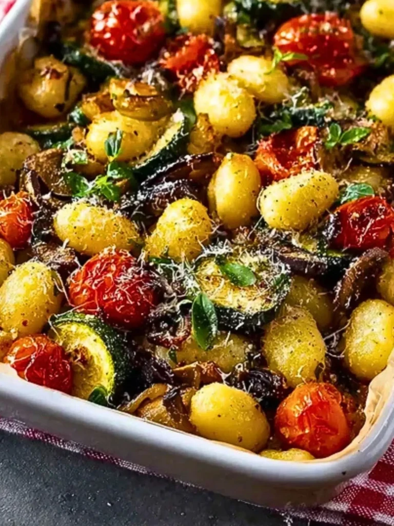 Crispy Roasted Vegetables With Gnocchi (1)