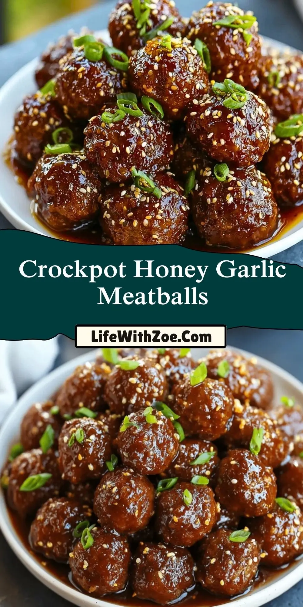 Crockpot Honey Garlic Meatballs (2)