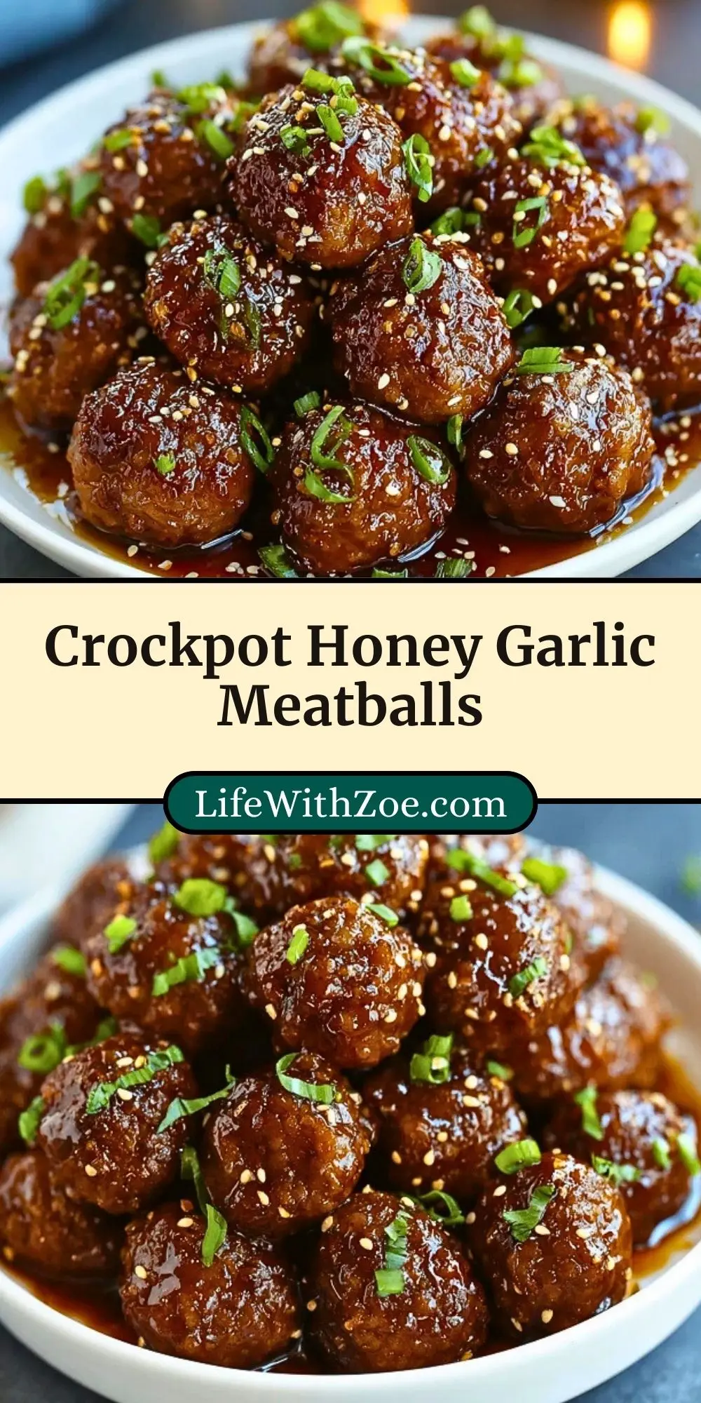 Crockpot Honey Garlic Meatballs (3)