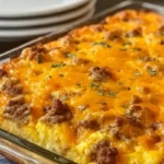 Delicious Sausage And Egg Breakfast Casserole
