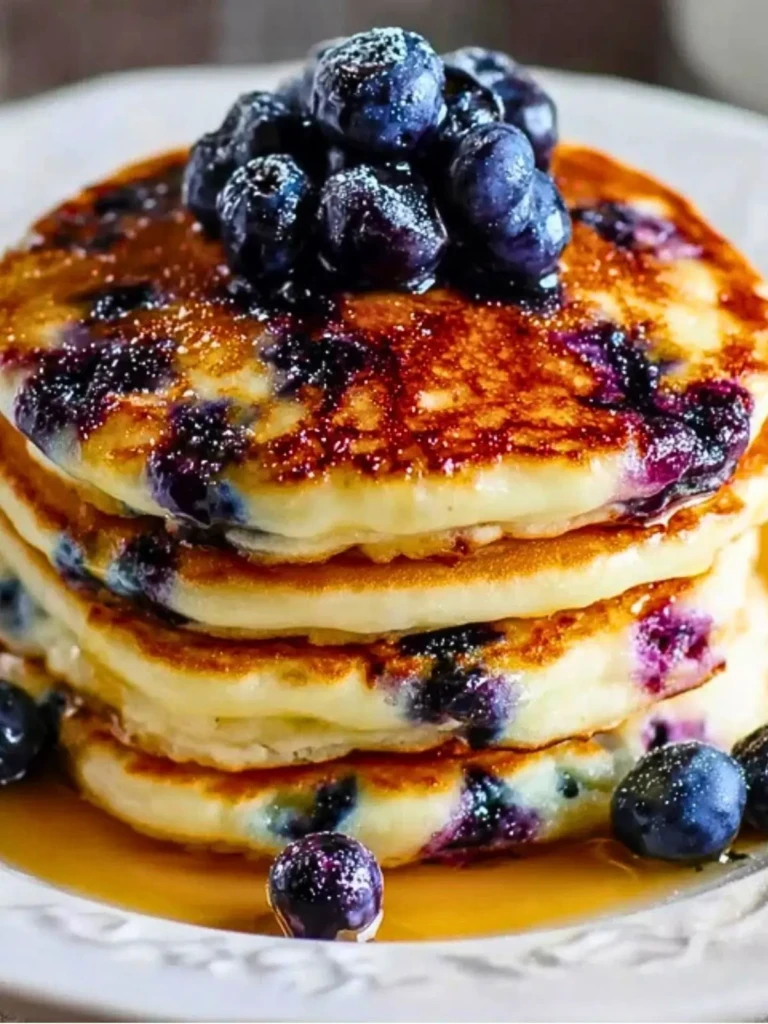 Easy Blueberry Pancakes (1)