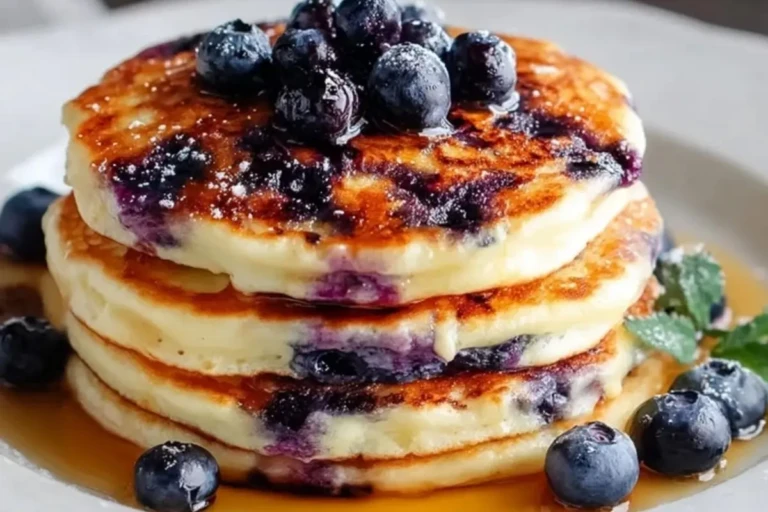 Easy Blueberry Pancakes
