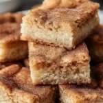Easy Cinnamon Sugar Blondies