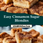 Easy Cinnamon Sugar Blondies (2)