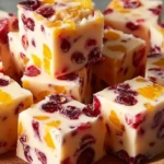 Easy Cranberry Orange Fudge