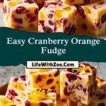 Easy Cranberry Orange Fudge (2)