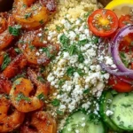 Easy Mediterranean Shrimp Bowls