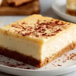 Eggnog Cheesecake Bars