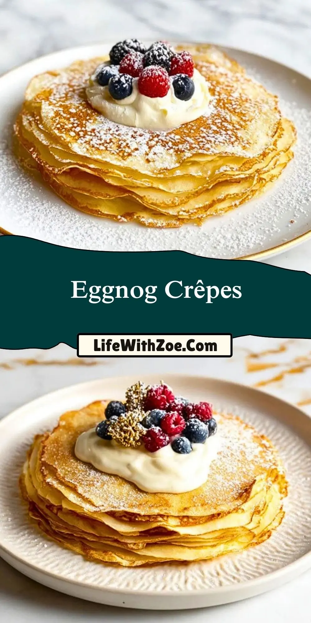 Eggnog Crêpes (2)