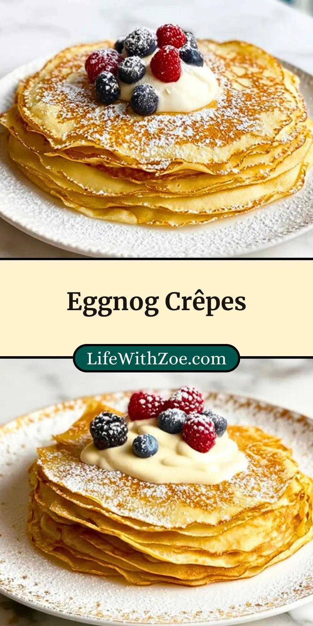 Eggnog Crêpes (3)