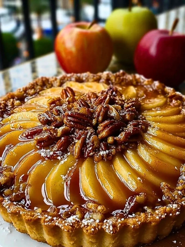 Gluten-Free Caramel Apple Tart (1)