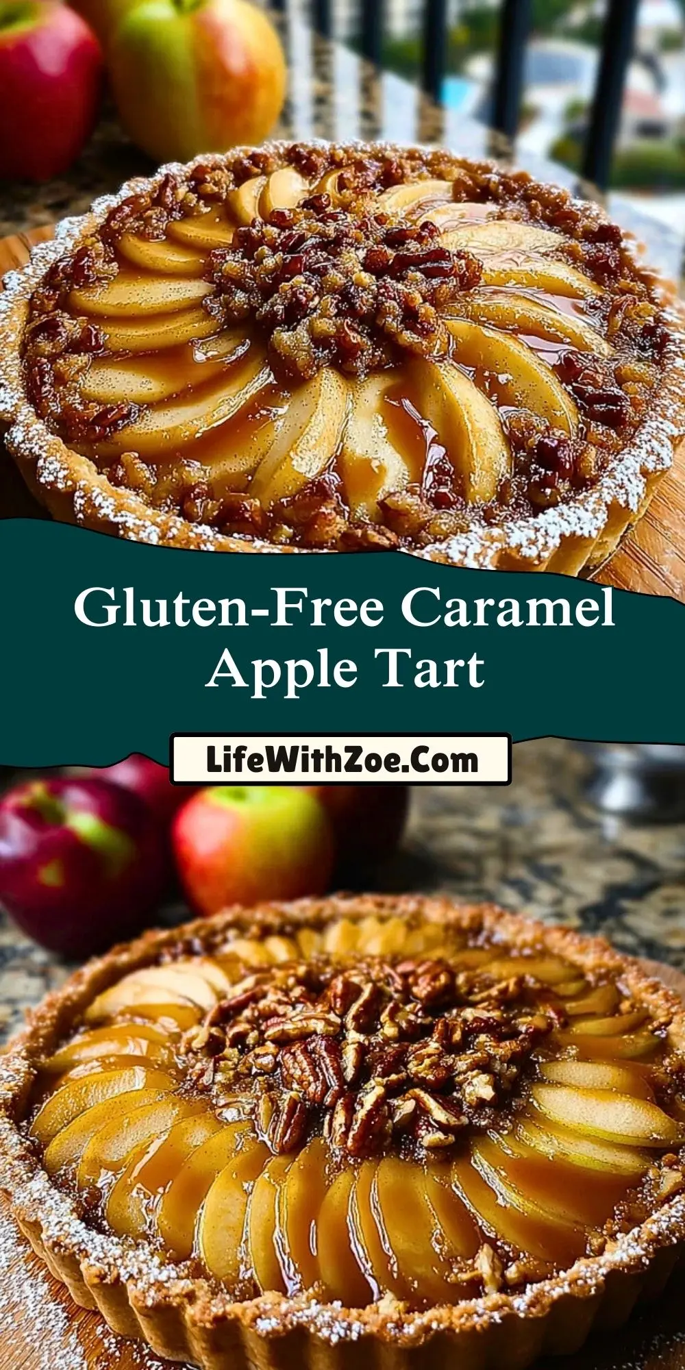 Gluten-Free Caramel Apple Tart (2)